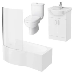Cove Small Shower Bath Suite