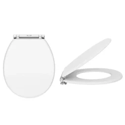 Chatsworth Wall Hung White Vanity With Matt Black Handle & Low Level Toilet -Croydex shop cwh560whtmbll d4