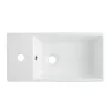 Nuie Cubix Gloss White Vanity Unit With Concealed Cistern, Square BTW Pan & Soft Close Seat -Croydex shop cxccsbtwp d5