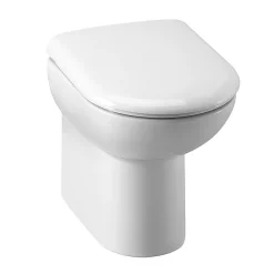 Cruze Bathroom Cruze Comfort Height Back To Wall Toilet Pan + Soft Close Seat