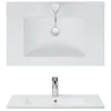 Crosswater - Design 1 Tap Hole Inset Basin - 3 Size Options 1 Crosswater - Design 1 Tap Hole Inset Basin - 3 Size Options -Croydex shop de0002scw d1