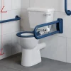 Milton Accessible Bathroom Milton Doc M Pack - Accessible Bathroom Toilet, Basin + Blue Grab Rails -Croydex shop docmp002 n d2