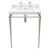 Heritage Bathroom Heritage Abingdon Dorchester Basin & Washstand - Vintage Gold -Croydex shop dorvg2th l