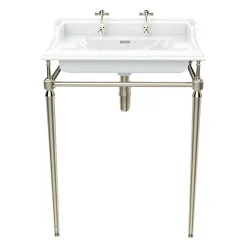 Heritage Bathroom Heritage Abingdon Dorchester Basin & Washstand - Vintage Gold