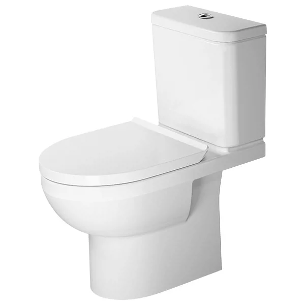 Duravit DuraStyle Basic Rimless Close Coupled Toilet (6/3 L Flush) + Seat 4 Duravit DuraStyle Basic Rimless Close Coupled Toilet (6/3 L Flush) + Seat - Image 2