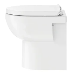Duravit DuraStyle Basic Rimless Back To Wall Toilet Pan + Seat 13 Duravit DuraStyle Basic Rimless Back To Wall Toilet Pan + Seat -Croydex shop dsbtwss d1