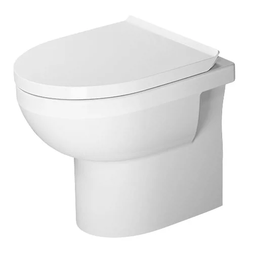 Duravit DuraStyle Basic Rimless Back To Wall Toilet Pan + Seat 4 Duravit DuraStyle Basic Rimless Back To Wall Toilet Pan + Seat - Image 2