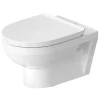 Duravit DuraStyle Basic Rimless HygieneGlaze Wall Hung Toilet + Seat -Croydex shop dsbwhss l