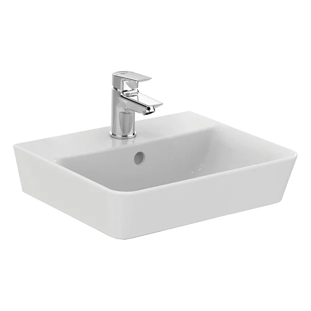 Ideal Standard Connect Air Cube 40cm 1TH Handrinse Basin 3 Ideal Standard Connect Air Cube 40cm 1TH Handrinse Basin