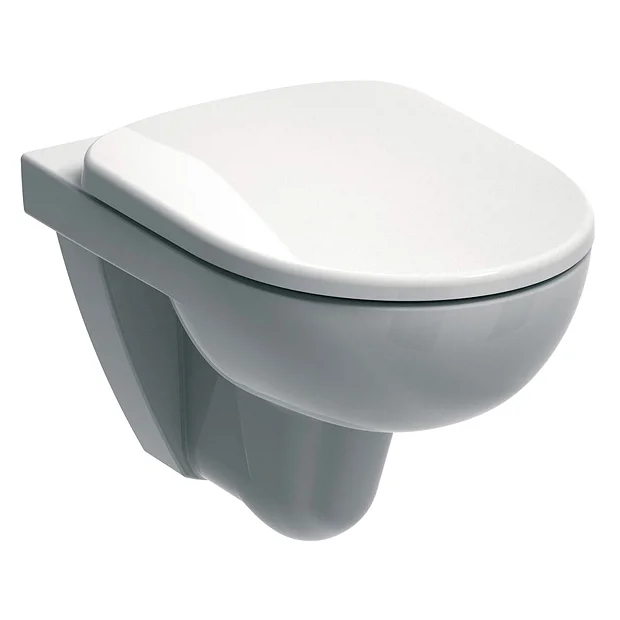 Twyford Bathroom Twyford E100 Round Wall Hung WC + Soft Close Seat 4 Twyford Bathroom Twyford E100 Round Wall Hung WC + Soft Close Seat - Image 2