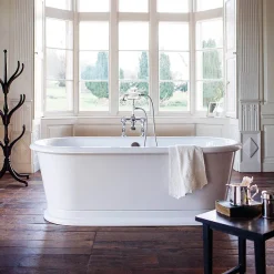 Urlington Bathroom Burlington London 1800 X 850mm Round Soaking Tub -Croydex shop e18 l