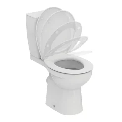 Ideal Standard Eurovit+ Close Coupled Toilet + Soft Close Seat -Croydex shop e218301 d1
