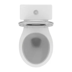 Ideal Standard Eurovit+ Comfort Height Close Coupled Toilet With Soft Close Seat -Croydex shop e218401 d3