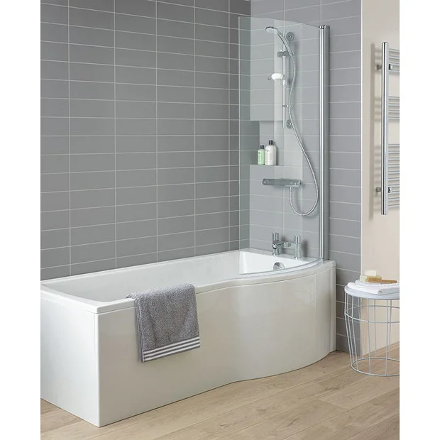 Ideal Standard Tempo Arc 1700mm P-Shaped Shower Bath 7 Ideal Standard Tempo Arc 1700mm P-Shaped Shower Bath - Image 5