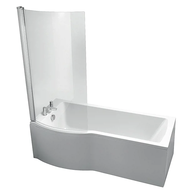 Ideal Standard Tempo Arc 1700mm P-Shaped Shower Bath 3 Ideal Standard Tempo Arc 1700mm P-Shaped Shower Bath
