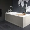 Urlington Bathroom Burlington Arundel Cleargreen Single Ended Bath -Croydex shop e28 d1