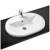Ideal Standard Connect Oval 1TH Inset Countertop Basin -Croydex shop e500201 l
