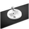 Ideal Standard Connect Sphere 1TH Inset Countertop Basin -Croydex shop e500801 l