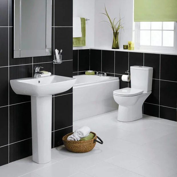 Ideal Standard Vue 55cm 1TH Basin + Pedestal 3 Ideal Standard Vue 55cm 1TH Basin + Pedestal
