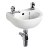 Armitage Shanks Sandringham 21 35cm 2TH Handrinse Basin 2 Armitage Shanks Sandringham 21 35cm 2TH Handrinse Basin -Croydex shop e893001 l