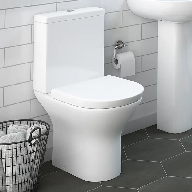 EcoDelux Orion Water Saving Close Coupled Toilet + Soft Close Seat 4 EcoDelux Orion Water Saving Close Coupled Toilet + Soft Close Seat - Image 2