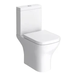 EcoDelux Venice Water Saving Close Coupled Toilet + Soft Close Seat -Croydex shop ecovencc l