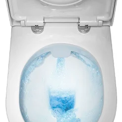 Victorian Plumbing Elite Rimless Close Coupled Toilet + Soft Close Seat 8 Victorian Plumbing Elite Rimless Close Coupled Toilet + Soft Close Seat -Croydex shop elipp detail1