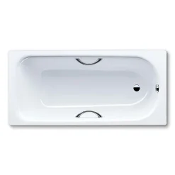 Kaldewei Eurowa 1700 X 700mm Steel Enamel Bath With Twin Grip Handles -Croydex shop eurowagripsverylargenoth5
