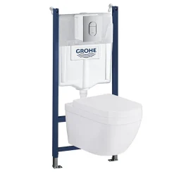 Grohe Solido Euro/Arena Wall Hung Bathroom Suite 10 Grohe Solido Euro/Arena Wall Hung Bathroom Suite -Croydex shop eurwhs d1