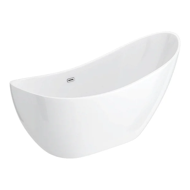 Nova Bathroom Nova 1750 Modern Free Standing Slipper Bath 5 Nova Bathroom Nova 1750 Modern Free Standing Slipper Bath - Image 3