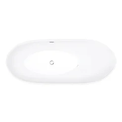 Nova Bathroom Nova 1750 Modern Free Standing Slipper Bath