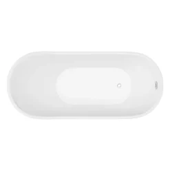 Toreno 1700 X 750mm Modern Slipper Freestanding Bath