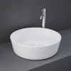 RAK Ceramic RAK Feeling 420mm 0TH Round Counter Top Basin -Croydex shop feect4200awha l