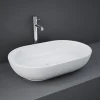 RAK Ceramic RAK Feeling 550 X 350mm 0TH Oval Counter Top Basin -Croydex shop feect5500awha l