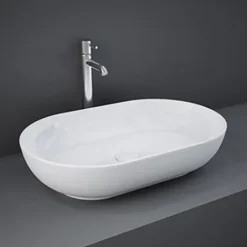 RAK Ceramic RAK Feeling 550 X 350mm 0TH Oval Counter Top Basin