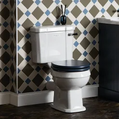 Bayswater Fitzroy Traditional Close Coupled Toilet With Ceramic Lever Flush