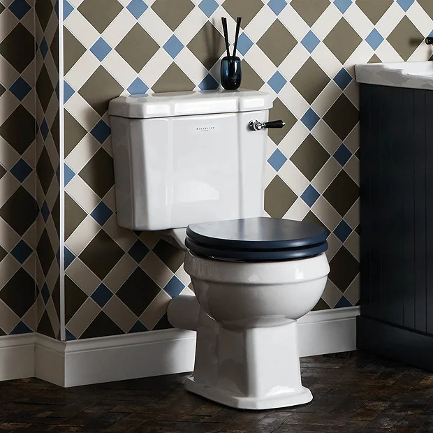 Bayswater Fitzroy Traditional Close Coupled Toilet With Ceramic Lever Flush 3 Bayswater Fitzroy Traditional Close Coupled Toilet With Ceramic Lever Flush