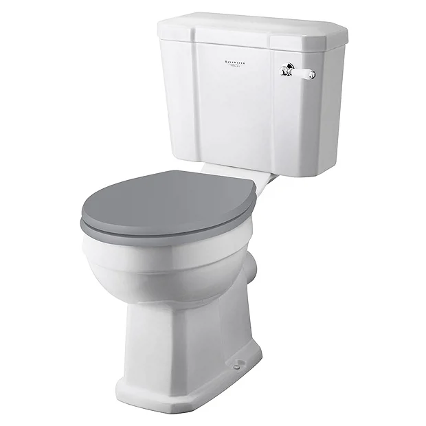 Bayswater Fitzroy Comfort Height Traditional Close Coupled Toilet With Ceramic Lever Flush 4 Bayswater Fitzroy Comfort Height Traditional Close Coupled Toilet With Ceramic Lever Flush - Image 2