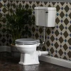 Bayswater Fitzroy Comfort Height Traditional Low Level Toilet With Ceramic Lever Flush 1 Bayswater Fitzroy Comfort Height Traditional Low Level Toilet With Ceramic Lever Flush -Croydex shop fitzwc4