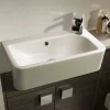 Roper Rhodes Geo 540mm Slimline Semi-Countertop Basin 1 Roper Rhodes Geo 540mm Slimline Semi-Countertop Basin -Croydex shop g2scbas d2