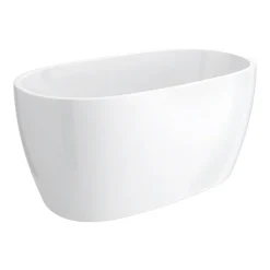 Victorian Plumbing Snowden 1300 Small Modern Freestanding Bath -Croydex shop gd8203 d2