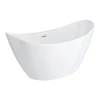 Victorian Plumbing Flare 1720 X 750mm Modern Double Ended Freestanding Bath -Croydex shop gd8207 nd1