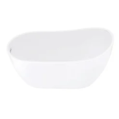 Toreno 1370 Small Modern Slipper Free Standing Bath 13 Toreno 1370 Small Modern Slipper Free Standing Bath -Croydex shop gd8225137 n d2