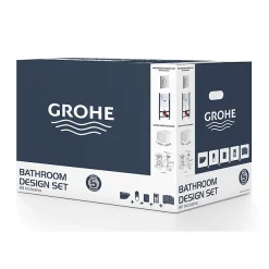 Grohe Solido Euro / Arena Complete WC 5 In 1 Pack + FREE TOILET ROLL HOLDER -Croydex shop gr 5in1 ar d8