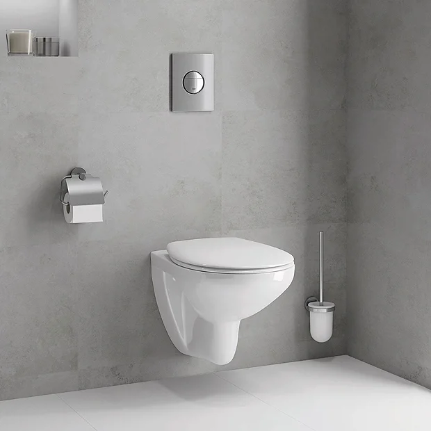 Grohe Solido Bau / Nova Cosmo Complete WC 5 In 1 Pack + FREE TOILET ROLL HOLDER 4 Grohe Solido Bau / Nova Cosmo Complete WC 5 In 1 Pack + FREE TOILET ROLL HOLDER - Image 2