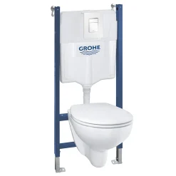 Grohe Solido Bau / Skate Cosmo Complete WC 5 In 1 Pack + FREE TOILET ROLL HOLDER 9 Grohe Solido Bau / Skate Cosmo Complete WC 5 In 1 Pack + FREE TOILET ROLL HOLDER -Croydex shop gr5in1sk l2