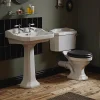 Heritage Bathroom Heritage - Granley Close Coupled Standard Height WC & Cistern -Croydex shop granwc1 d4