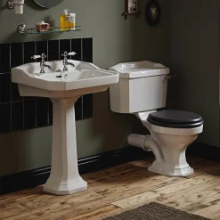 Heritage Bathroom Heritage - Granley Close Coupled Standard Height WC & Cistern