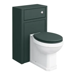 Chatsworth Traditional 500mm Green Toilet Unit + Pan -Croydex shop grnpadanwc n l