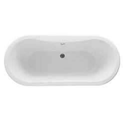 Nuie Grosvenor 1500 Small Double Ended Roll Top Bath Inc. Chrome Legs 9 Nuie Grosvenor 1500 Small Double Ended Roll Top Bath Inc. Chrome Legs -Croydex shop grosvenor1500mmdoubleendedfreestandingbathwithchromelegsetd1